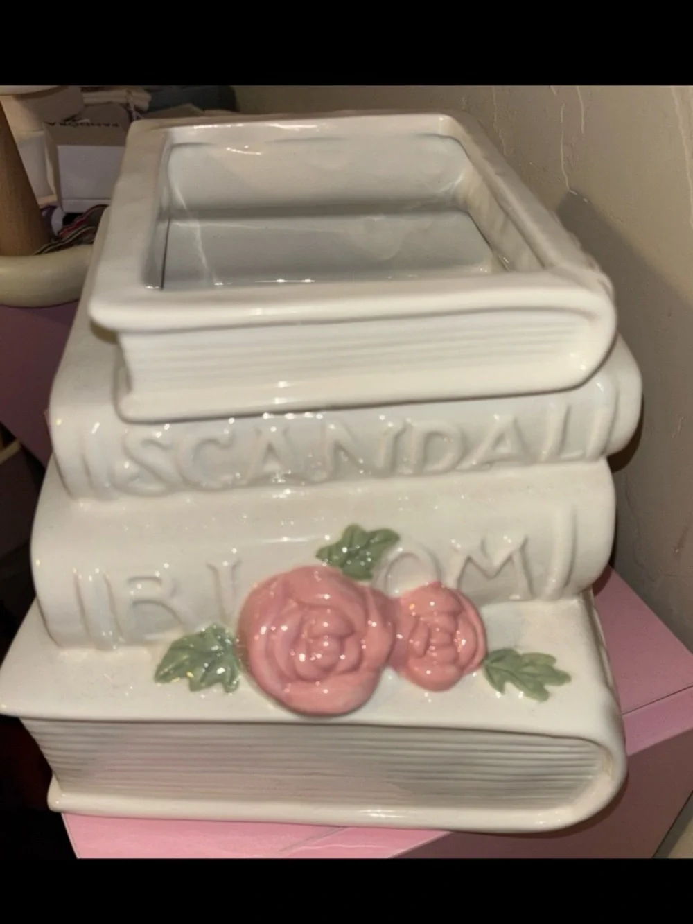 Romance Book Stack Ceramic - Picture 3 of 5